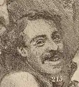 Jean Rousseau au Panthéon Nadar de 1858.