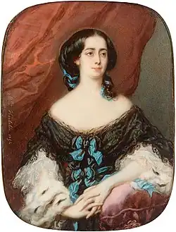 Portrait de la comtesse Pernety, 1854