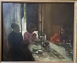 Jeanne Geloso, A table, 1904