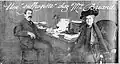 Jeanne Schmahl rendant visite à Aristide Briand en 1909.
