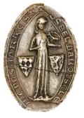 Sceau de Jeanne, 1270.