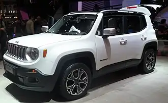 Jeep Renegade en 2014.