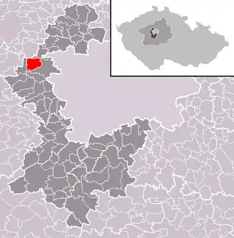 Localisation de Jeneč