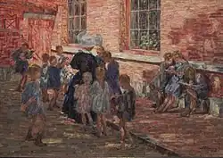 Jenny Montigny,  Jardin d'enfants à Deurle