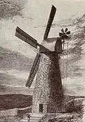Le moulin en 1858