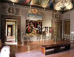 Vue opposée des Salles de la Pinacothèque.