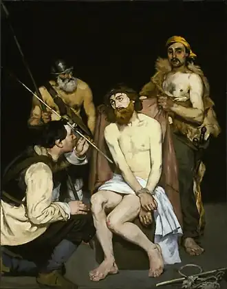 Jésus insulté par les soldats, vers 1864-1865, Art Institute of Chicago.