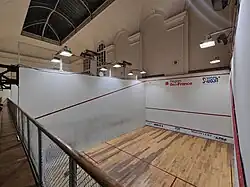 Court de squash.