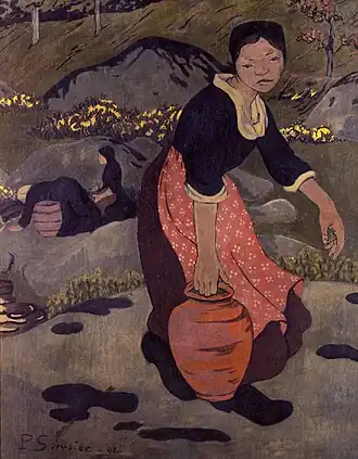 Jeune Bretonne à la cruche, 1892 – Musée des Beaux-Arts de Quimper, Quimper.