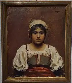 Jeune campagnarde (1887), musée d'Art et d'Histoire de Toul.