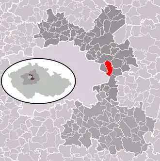 Localisation de Jirny