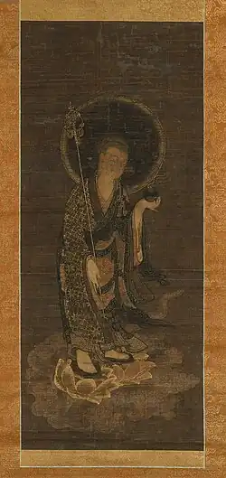 Kshitigarbha. Japon, XVe&nbsp;siècle.