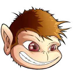 Description de l'image Jmonkey-logo-head-tilted.png.