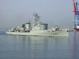 illustration de NRP Comandante João Belo (F480)