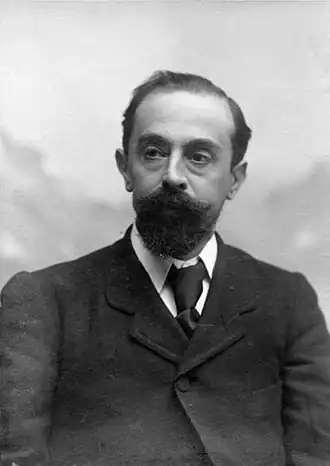 Le poète Joan Maragall, 1903.