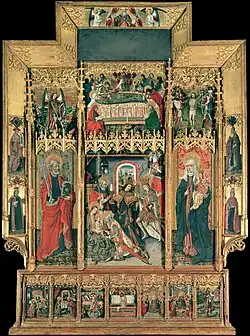 Retable de l'épiphanieMNAC
