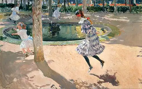 La Corde à sauter, La GranjaMusée Sorolla, Madrid