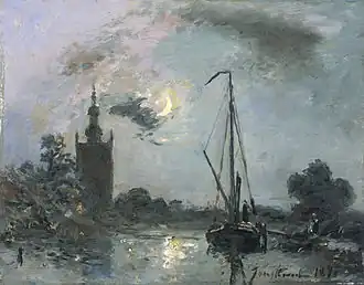 Overschie au clair de lune, 1871Rijksmuseum, Amsterdam