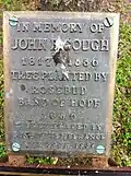 Plaque John B Gough