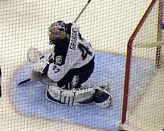 Description de l'image John Grahame at goal April 22 2006.jpg.