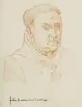 Portrait de Jean de Melun tiré du Recueil d'Arras.