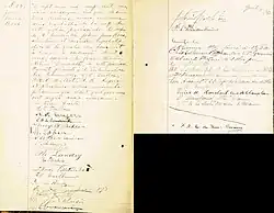 Acte de sépulture de John Jones Ross. 7 mai 1901. Paroisse Sainte-Anne-de-la-Pérade de la ville de Sainte-Anne-de-la-Pérade.