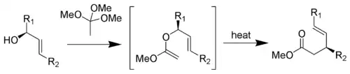 The Johnson-Claisen rearrangement