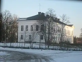 Bâtiment principal du manoir.