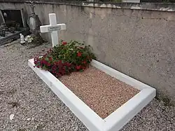 Tombe militaire 1918.