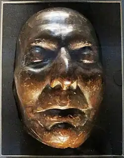 Masque mortuaire de Jonathan Swif (Trinity Library, Trinity College, Dublin).