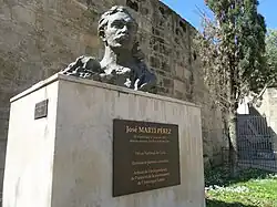 Sculpture commémorative à Montpellier (France)