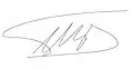 Signature de José Miguel Insulza
