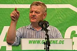 Joschka Fischer, le 10 septembre 2005