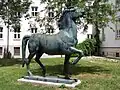 Schreitendes Pferd (1938), Ising à Chieming (Bavière).
