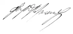 signature de Josef Werndl
