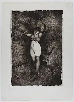 Quaerens quem devoret, entre 1880 et 1886, aquatinte.