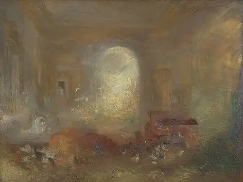 La Salle de dessin, château de Cowes Est, 1830