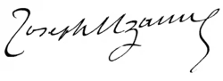 signature de Joseph Uzanne