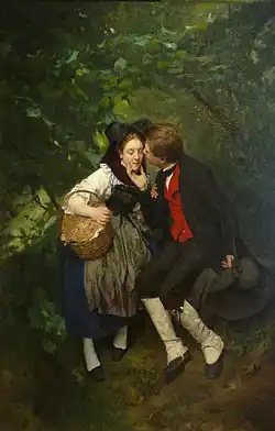 Sous la feuillée (1874), musée des Beaux-Arts de Mulhouse.
