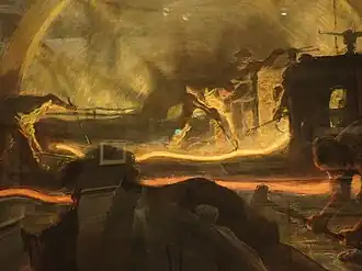 Lamineurs (1896), pastel, Helmond, Museum Helmond.