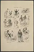 Images et Figures - par STOP, Louis Morel-Retz, Journal Amusant, 4 Juillet 1887, p.4.