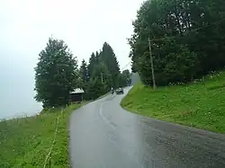 Passage à 13 % dans la Combe Emeru.