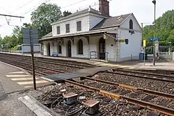 Vue générale de la gare.