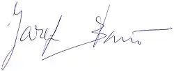 signature de Jozef Banáš
