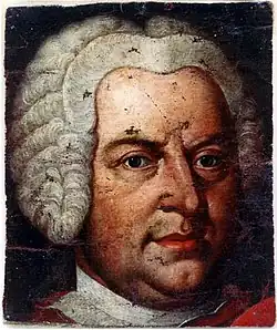 protrait de Bach