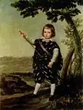 Juan Bautista Martínez del Mazo, Portrait de l'Infant Don Baltasar Carlos (v. 1635)