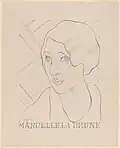 Marcelle la brune (1921).