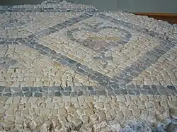 Fragment de la même mosaïque au musée