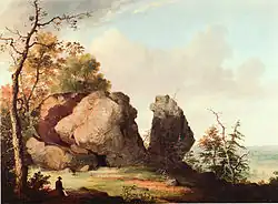 Judge's Cave, West Rock, New Haven, vers 1856, New Haven Museum and Historical Society&nbsp;(en)