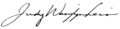 Signature de Judy Wasylycia-Leis